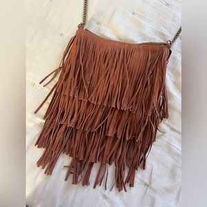 Fringe crossbody